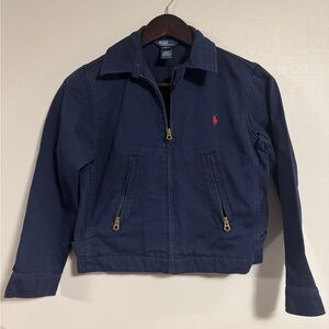 Polo by Ralph Lauren Kids Navy Jacket Vintage 100% Cotton